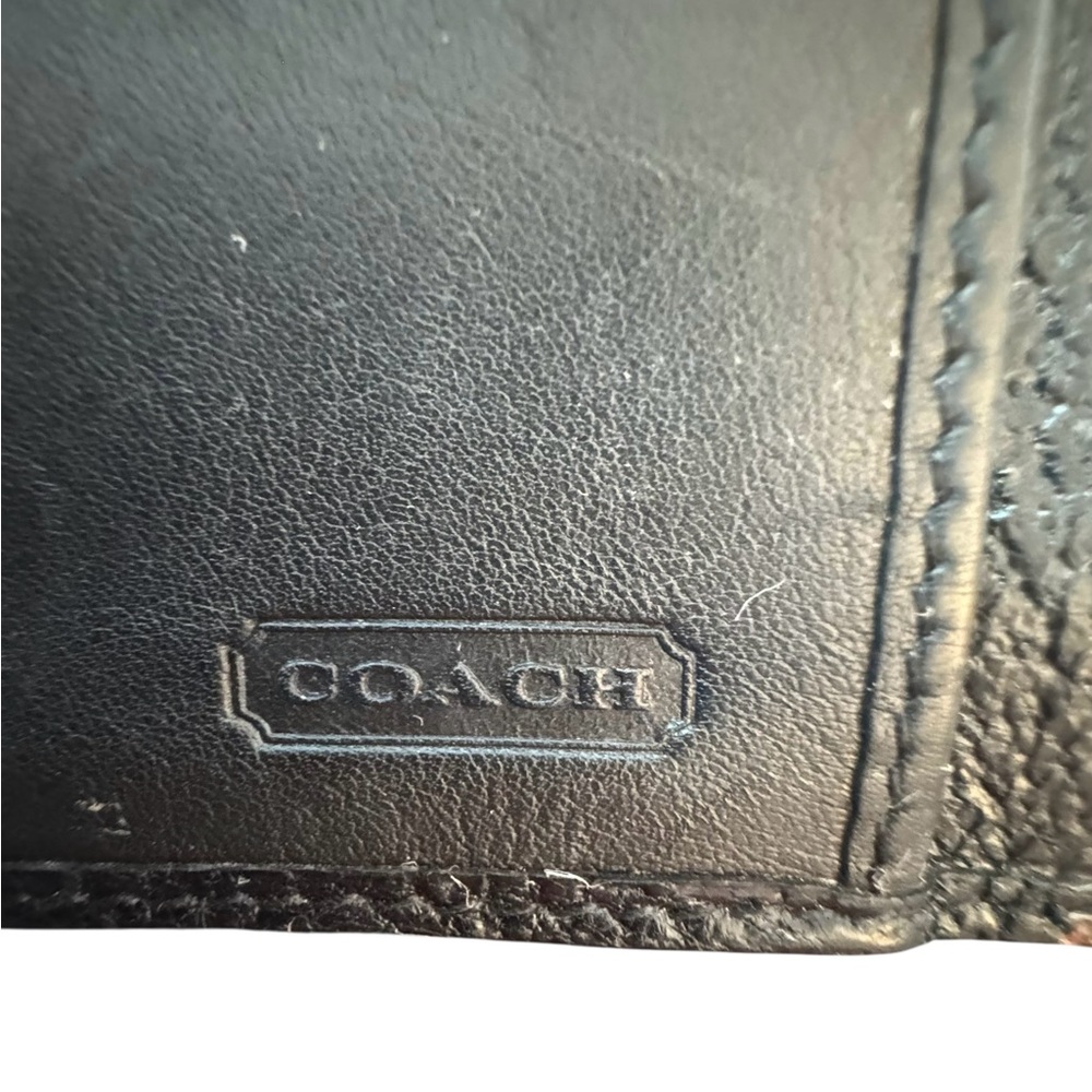 Coach Vintage Mahogany Leather Bridle Compact Bi-Fold Wallet - Picture 5 of 6